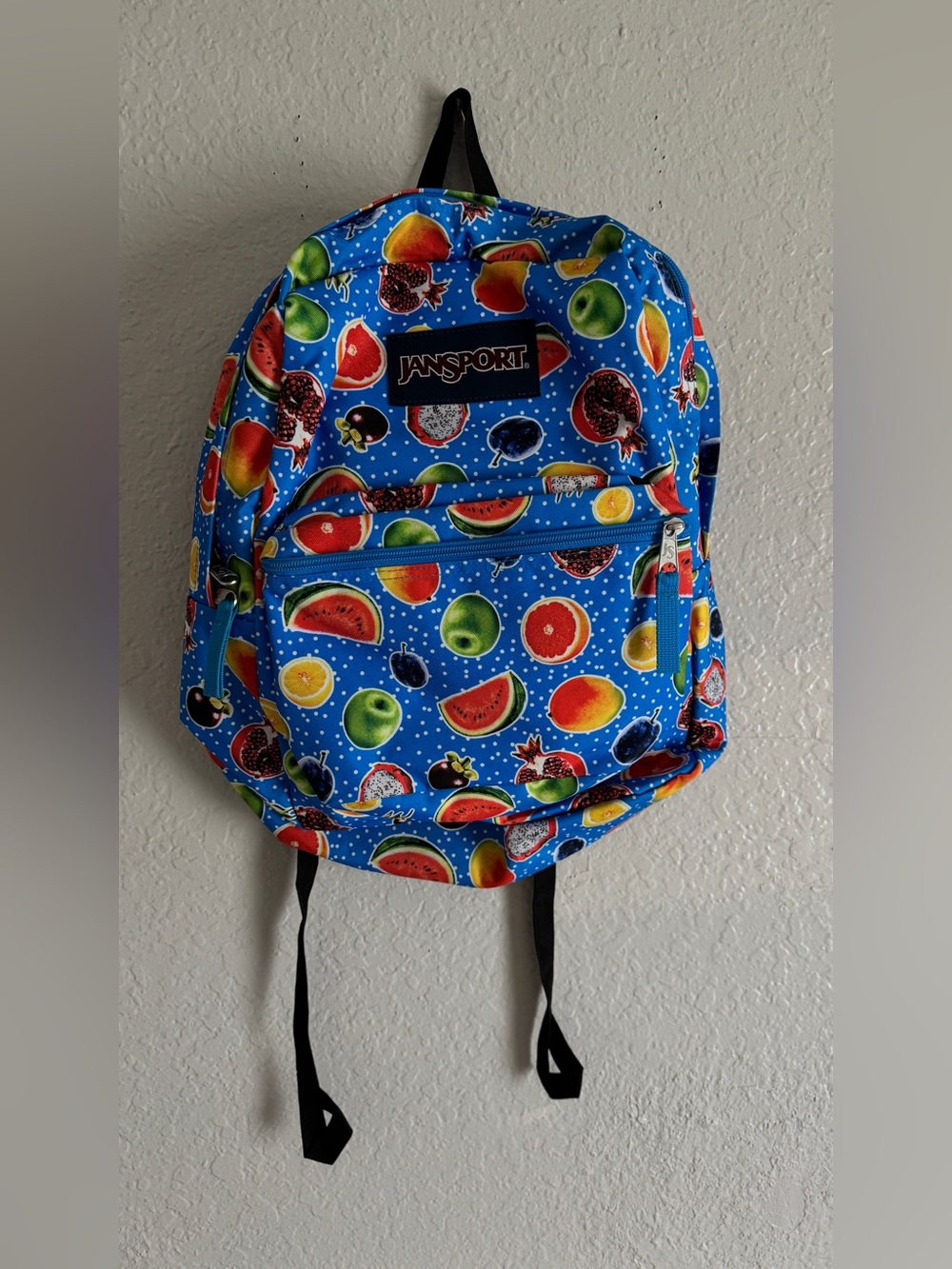 NWOT JANSPORT Fruit Print Backpack